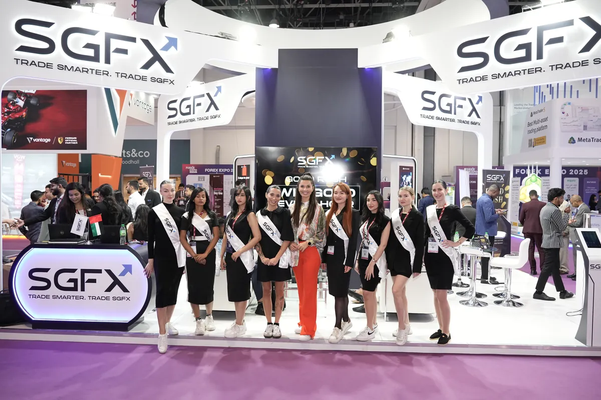 SGFX Forex Expo booth activation